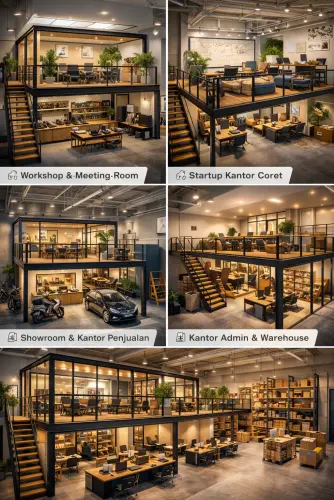 Mezzanine Ruang Kantor di Tasikmalaya